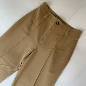 Medium Zara camel pleated wide leg trousers 💛🤎